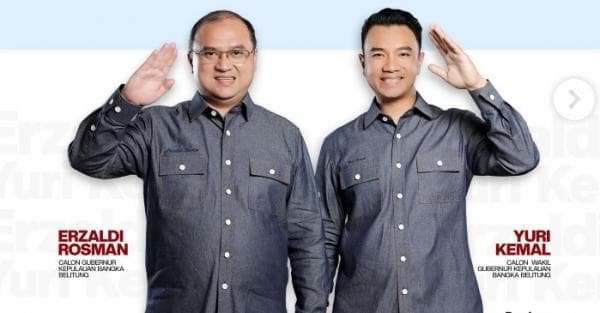 Perindo Mantap Dukung Erzaldi Rosman-Yuri Kemal di Pilkada Babel 2024, Kamis Daftar ke KPU