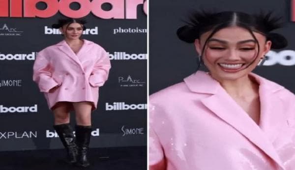 Viral! Agnez Mo Pakai Blazer Pink Kegedean jadi Pusat Perhatian, Artis Mah Bebas!