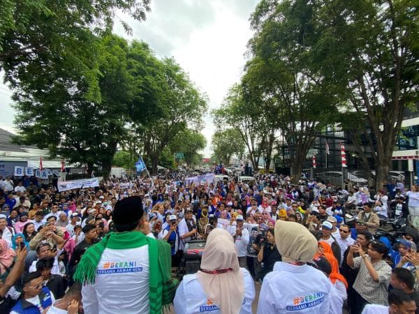 Memilih Berjalan Kaki, BERANI Resmi Mendaftar ke KPU