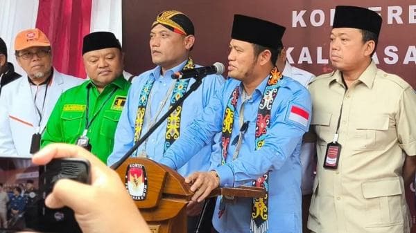 Pasangan Rudy Mas’ud-Seno Aji Daftar ke KPU, Tantang Isran Noor-Hadi Mulyadi di Pilgub Kaltim