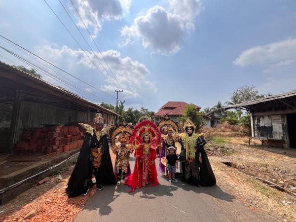 Desa Betek Taman Peringati HUT RI Dengan Karnaval, Kreativitas Masyarakat Tidak Dibatasi