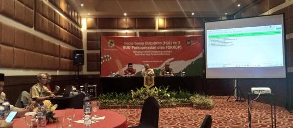 Forkopi Gelar FGD Bahas RUU Perkoperasian di Banyuwangi