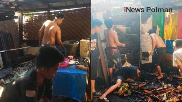 Kebakaran Di Kabupaten Polewali Mandar: Warga Berhasil Padamkan Api, Tak Ada Korban Jiwa