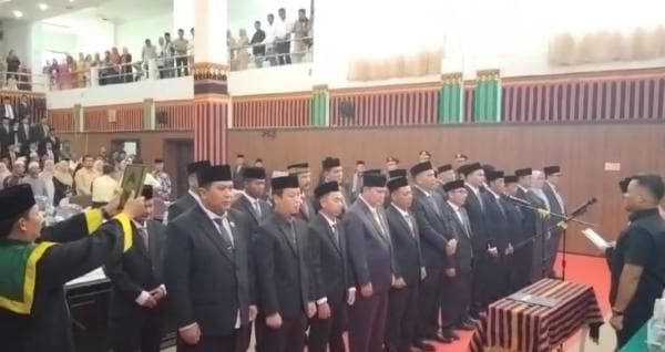 25 Anggota DPRK Gayo Lues Resmi Dilantik