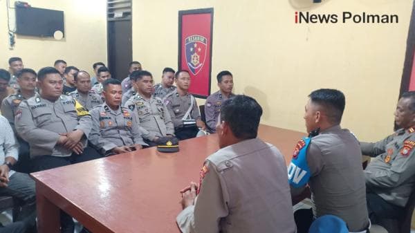 Bid Propam Polda Sulbar Tegaskan Netralitas Polres Polman Jelang Pilkada 2024