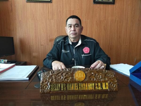 Belly Daniel Karamoy Jabat Ketua DPW Peradin Jatim