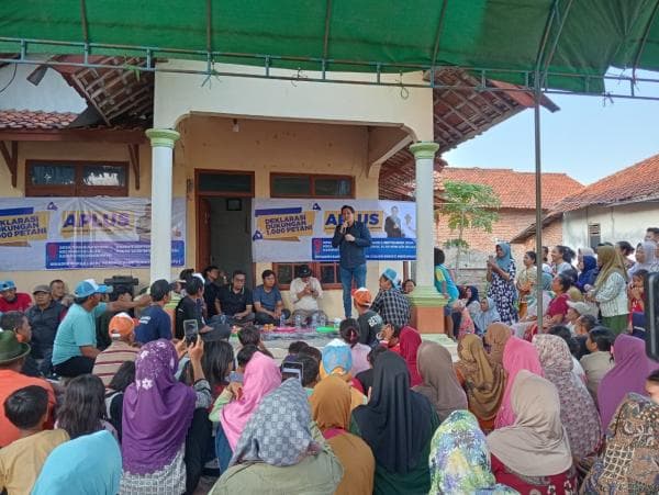 Paslon Lucky-Syaefudin Dapat Dukungan Ribuan Petani untuk Pimpin Indramayu