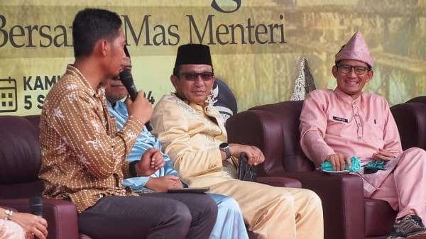 Bincang Kreatif Belitung Timur 2024, Sandiaga: Produk Ekraf Lokal bisa Bersaing di Global