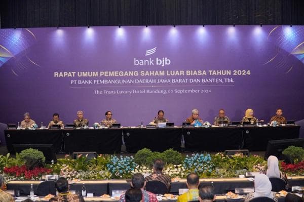 Gelar RUPS Luar Biasa 2024, bank bjb Tetapkan Susunan Komisaris dan Direksi Baru