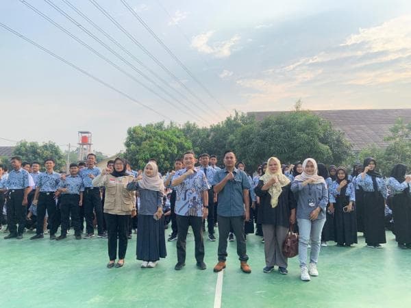 Panwascam Kecamatan Anyar Gelar Sosialisasi Pilkada 2024 Di SMK N Bentuk Dari Pendidikan Politik