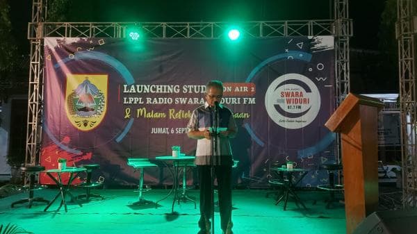 Malam Ini, Diskominfo Pemalang Launching Studio On Air 2 LPPL Radio Swara Widuri FM