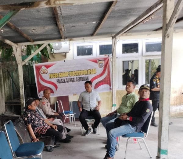 Kali Ini Acara di Kantor Camat Sungai Sembilan Adakan Cooling System Berupa FGD Untuk Hadapi Pilkada