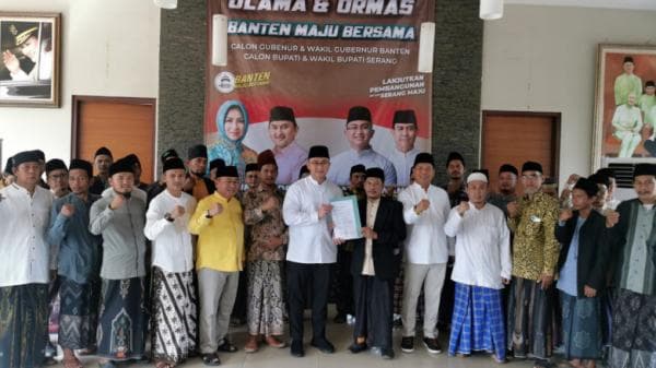 Ulama dan Tokoh Agama di Banten Dukung Andika dan Airin di Pilkada 2024