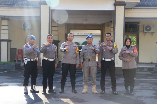 Anggota Satlantas Polres Kediri Kota Terpilih Menjadi Pasukan Perdamaian PBB