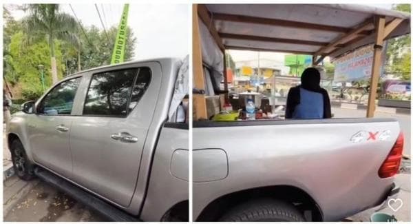 Viral! Mobil Pikap Mewah Dijadikan Jualan Tahu Bulat, Tipe Orang Kaya Gabut