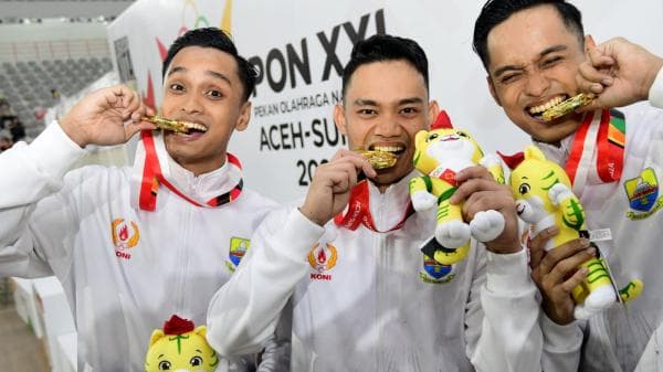 Senam Aerobik Jambi Bawa Pulang Emas PON XXI Aceh-Sumut 2024