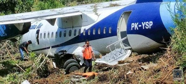 Alami Luka Serius, Pilot dan Co Pilot Trigana Air Service di Evakuasi ke RS Provita Jayapura