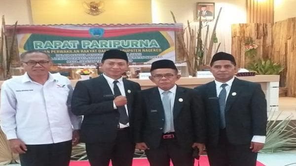 Diantar dengan Tarian Adat, Tiga Kader Perindo Dilantik jadi Anggota DPRD Nagekeo NTT