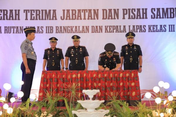 Tongkat Estafet Kepemimpinan Rutan dan Lapas Madura Resmi Berganti, Ini Sosoknya