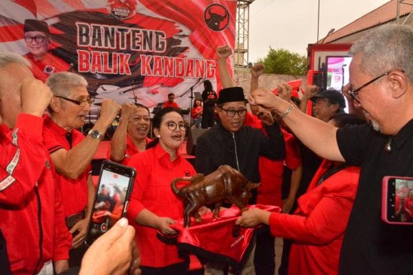 Ribuan Banteng Tua Dukung Agustina Wilujeng Dalam Pilwakot Semarang 2024