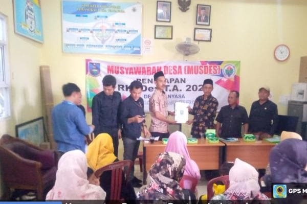 Desa Wanayasa Kecamatan Pontang Kabupaten Serang Gelar Musdes RKPDes 2025