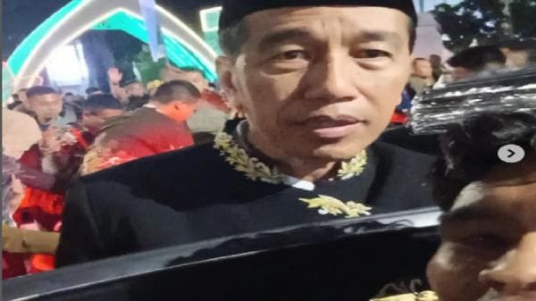 Viral Mahasiswa Kena Bogem Paspampres karena Terobos Ring 1 Presiden Jokowi di Samarinda