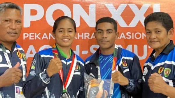 Yulia Tomasoa Persembahkan Medali Perak untuk Maluku dari Cabor Muaythai PON 2024