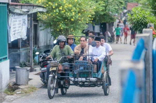 Rico Waas Jelajah Kota untuk Melihat Kondisi Daerah dan Masyarakat