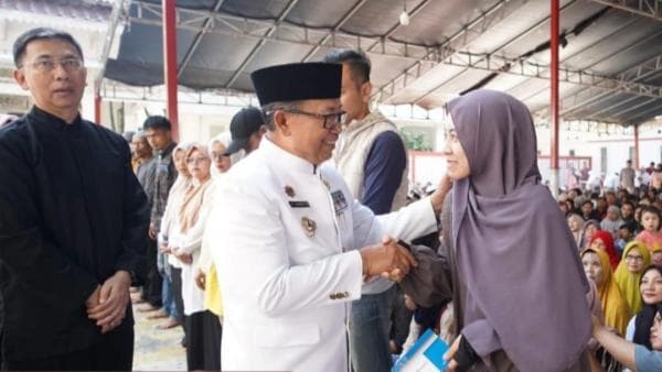 Dapat Bantuan Modal Usaha Rp1,5 juta, Ribuan Pelaku UMKM Sumringah