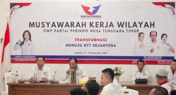 DPW Perindo NTT Gelar Musyawarah Kerja Wilayah, Siapkan Strategi Menangkan Pilkada Serentak 2024