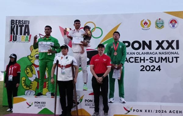 Cabor Atletik Sumsel Pertahankan Tradisi, Rio Malhotra Kembali Curi Satu Emas di PON XXI 2024