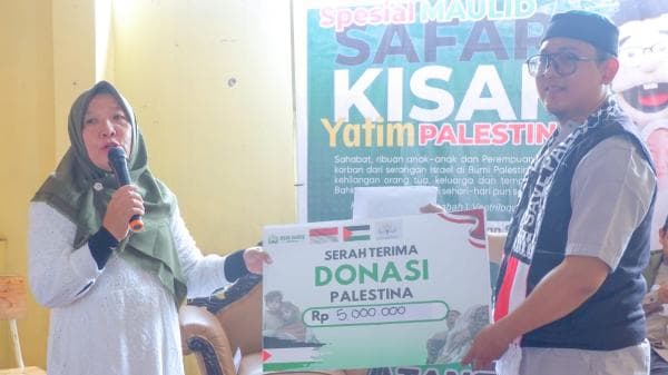 Roadshow Berkisah Spesial Maulid Nabi Galang Donasi untuk Anak Yatim di Palestina