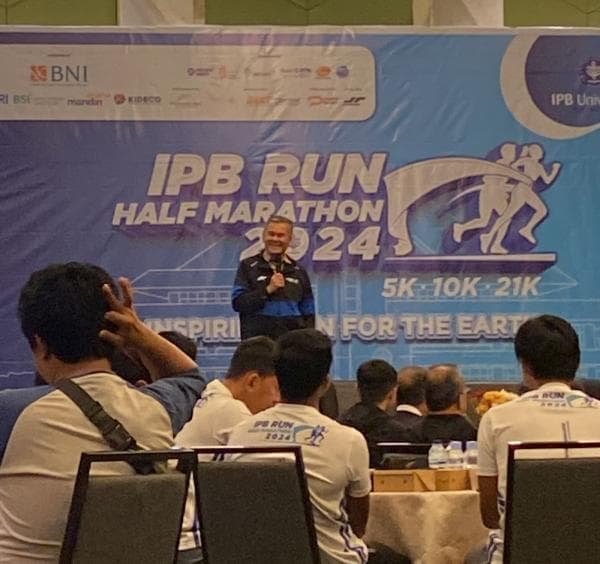 IPB Run Half Marathon 2024, 3500 Pelari Siap Ramaikan Kampus IPB University Dramaga