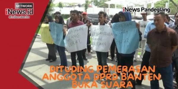 Dituding Lakukan Pemerasan, Anggota DPRD Banten Angkat Bicara