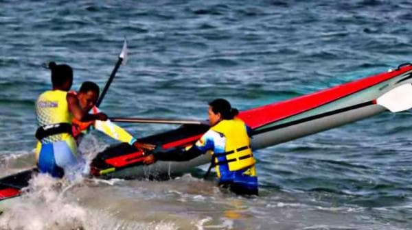 Issa Behuku Raih Peringkat Pertama di Rowing Beach Sprint PON 2024 Aceh-Sumut