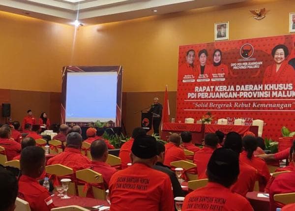 PDI Perjuangan Maluku Targetkan Menang 80 di Pilkada 2024