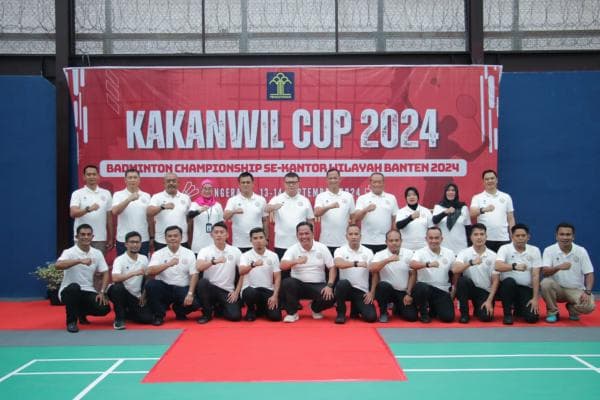 Lapas Cilegon Siap Berlaga di Turnamen Bulu Tangkis Kakanwil Cup 2024