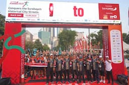 JConnect Run Lewati Rute Iconic Bersejarah Surabaya