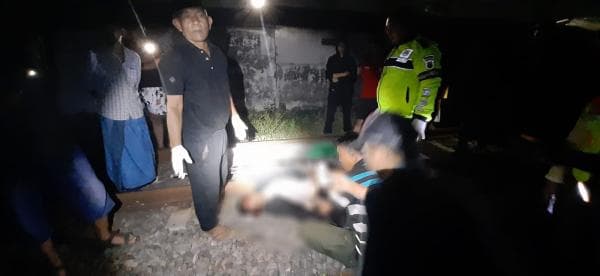 Tragedi Malam di Jalur Kereta, Tukang Becak Sepanjang Tewas Tertabrak KA Wijaya Kusuma