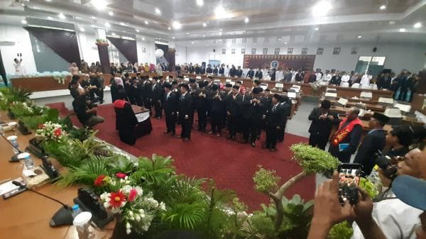 35 Anggota DPRD Bangka Periode 2024-2029 Resmi Dilantik