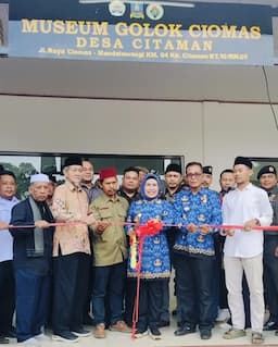 Museum Golok Ciomas Diresmikan, Bupati Serang Dorong Jadikan Daerah Wisata