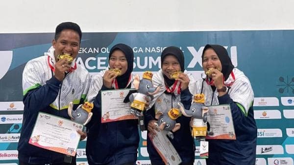 Atlet Petanque Ciamis Hera Kartika dan Melindas Gita Sumbangkan Medali Emas untuk Kontingen Jabar