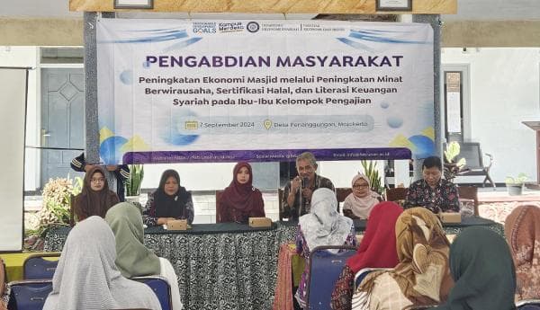 Pengabdian Masyarakat Departemen Ekonomi Syariah Unair Dorong Kemandirian Fatayat dan Muslimat NU