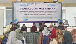 Pengabdian Masyarakat Departemen Ekonomi Syariah Unair Dorong Kemandirian Fatayat dan Muslimat NU