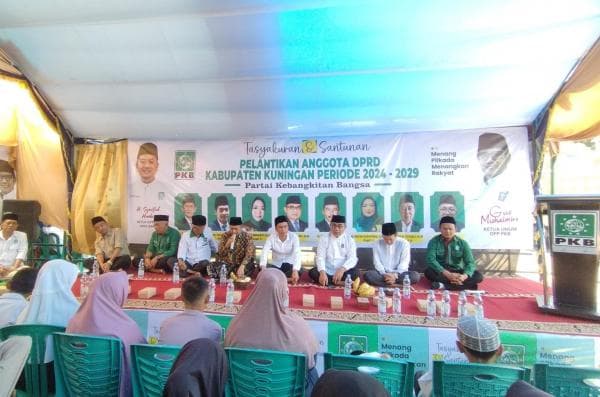 Tasyakuran 8 Kursi DPRD Kuningan, PKB Bidik Kemenangan Pilkada 2024