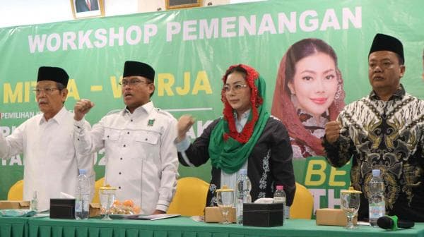 Gelar Workshop Pemenangan, PKB Brebes Siap Sumbang 174 Ribu Suara untuk Mitha-Wurja