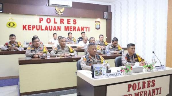 Kapolres  Meranti: Pesan Kapolda kepada Jajaran, Polri Netral.