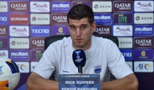 Tampil Bersama Persib di Kompetisi Level Asia, Nick Kuipers: Sangat Bangga