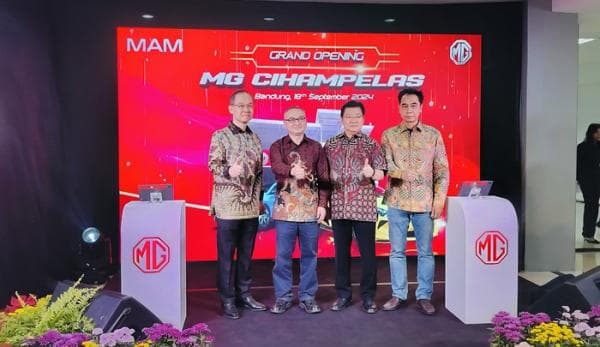 MG Motor Indonesia Resmi Buka Jaringan Dealer Kedua di Kota Bandung