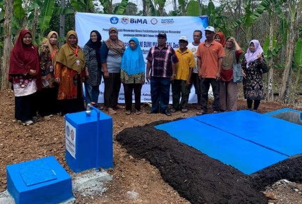 Dukung Program Ekonomi Hijau, Tim PKM Universitas Sahid Surakarta Sumbang Reaktor Biogas